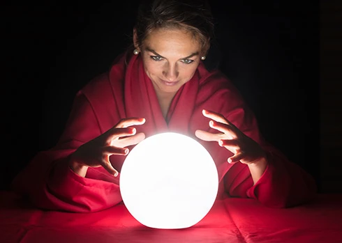 Vann tack vare en synsk kvinna